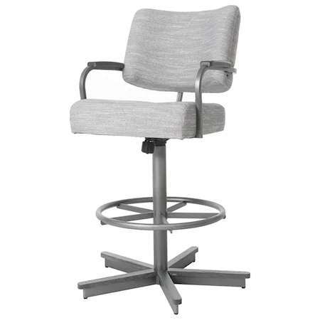 Victorine Swivel Tilt Counter Height Stool